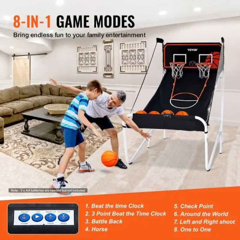 【Produk Terlaris】Permainan Bas - Basketball Arcade Game ulasan dan harga
