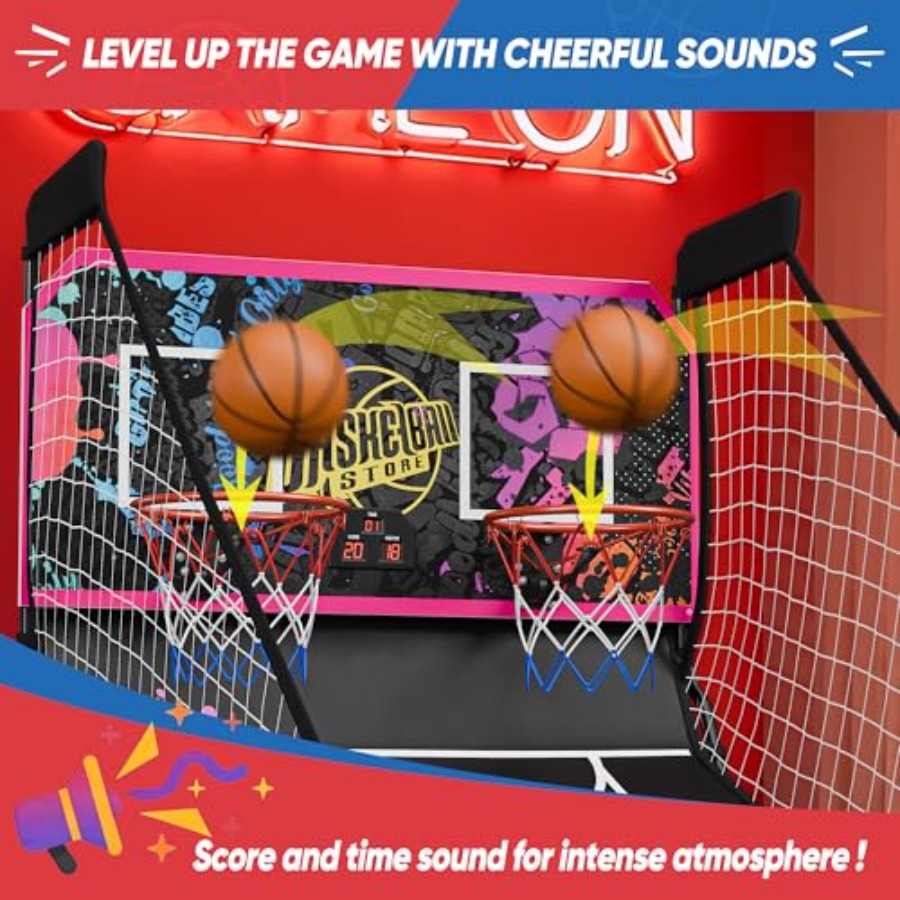 Permainan arcade basket elektr - Basketball Arcade Game ulasan dan harga
