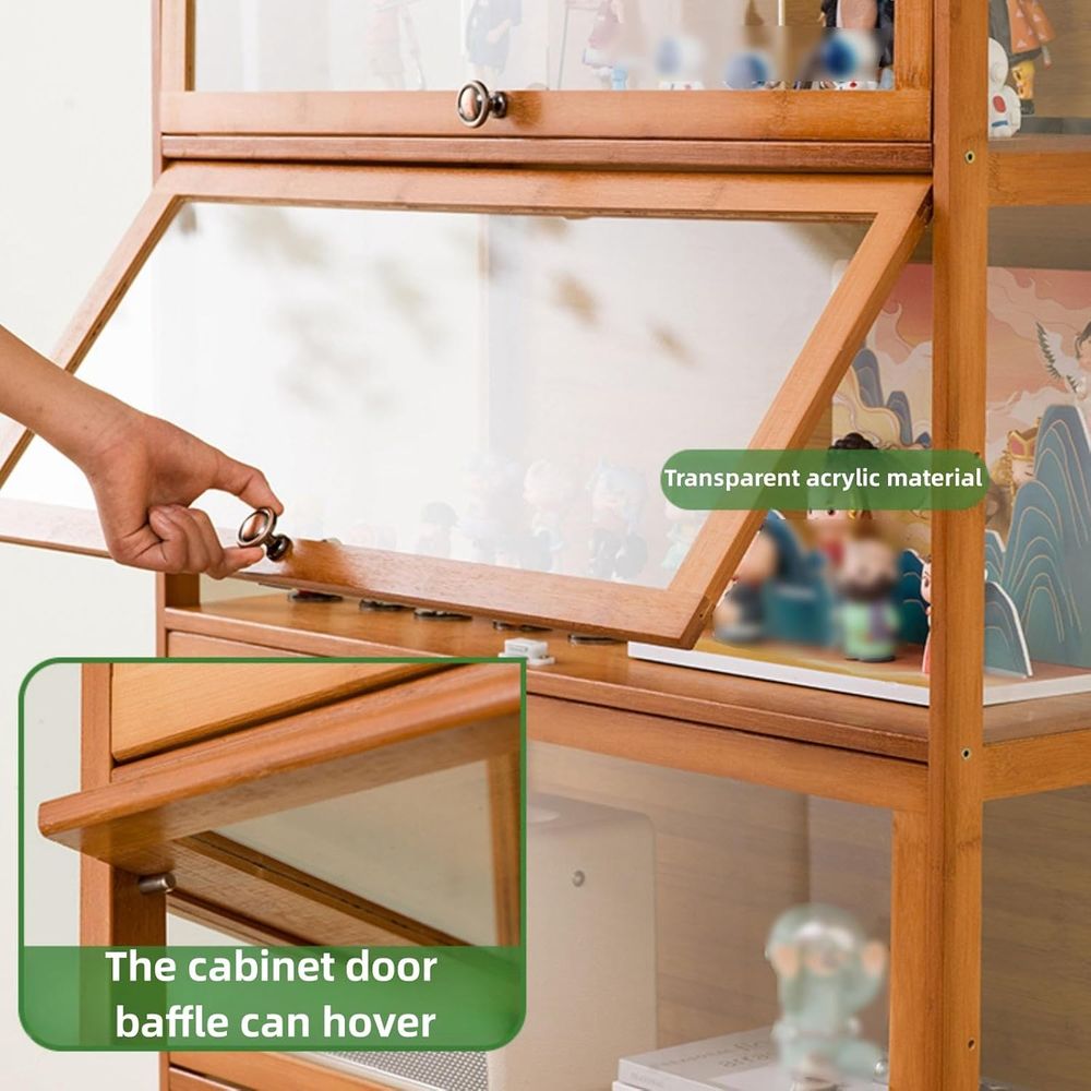 Lemari Pajangan Kaca Akrilik - - Glass Cabinet Display ulasan dan harga