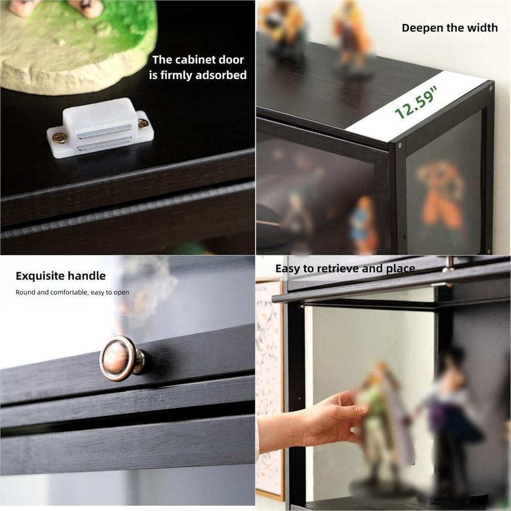 Lemari Pajangan Kaca Akrilik - - Glass Cabinet Display ulasan dan harga
