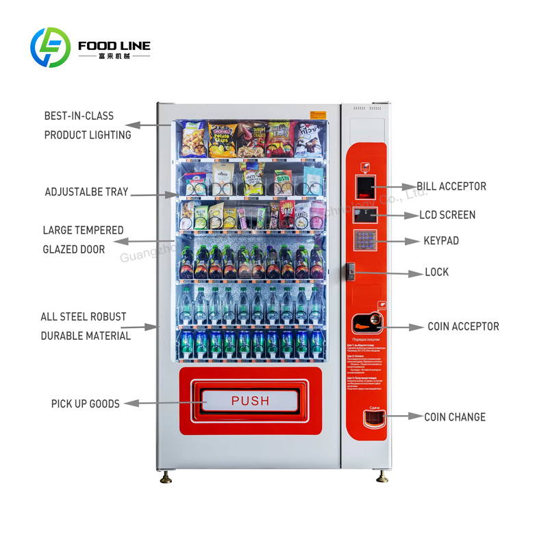 Mesin Penjual Otomatis Makanan - Vending Machine Qr Code ulasan dan harga