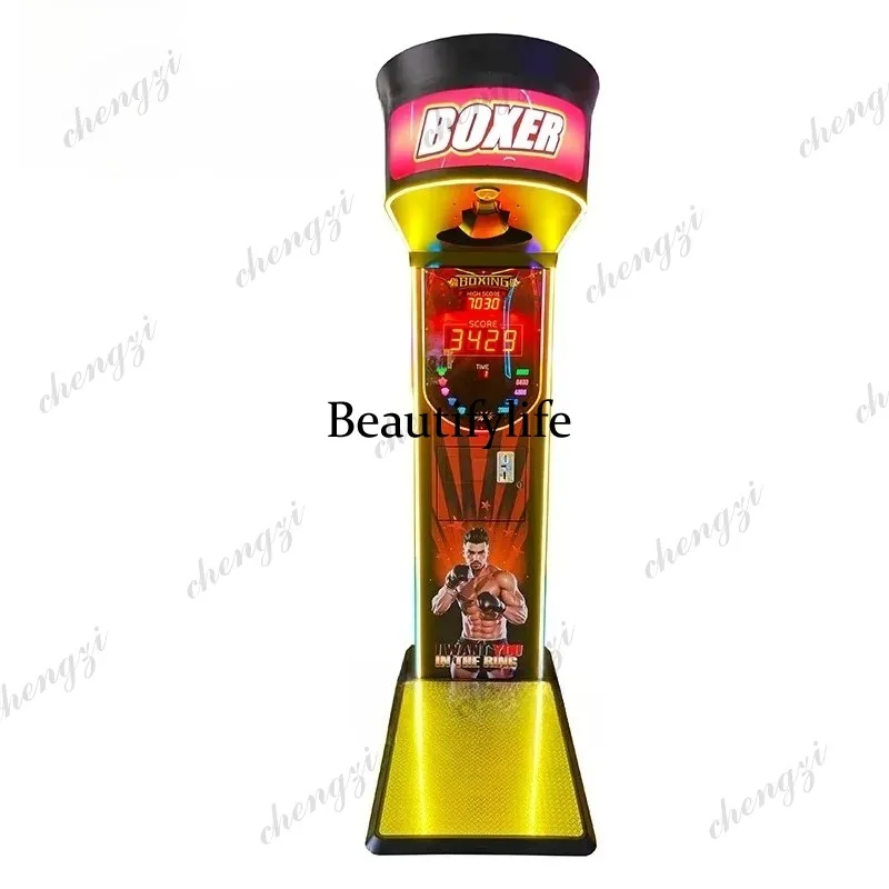 Mesin Game Tinju Indoor HR, Di - Arcade Game Coin ulasan dan harga