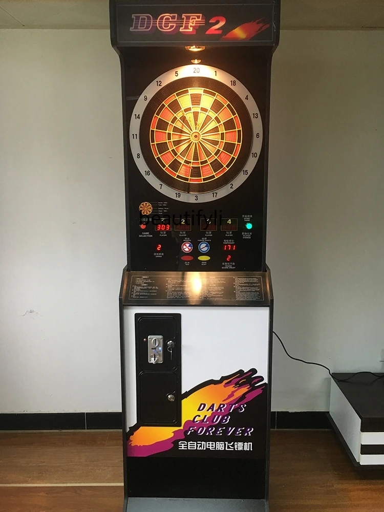 Kotak kabinet vertikal kompute - Electronic Dartboard Cabinet ulasan dan harga