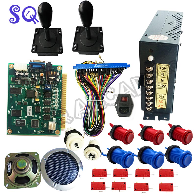 JAMMA Arcade Game Klasik 60 In - Arcade Button Pcb ulasan dan harga