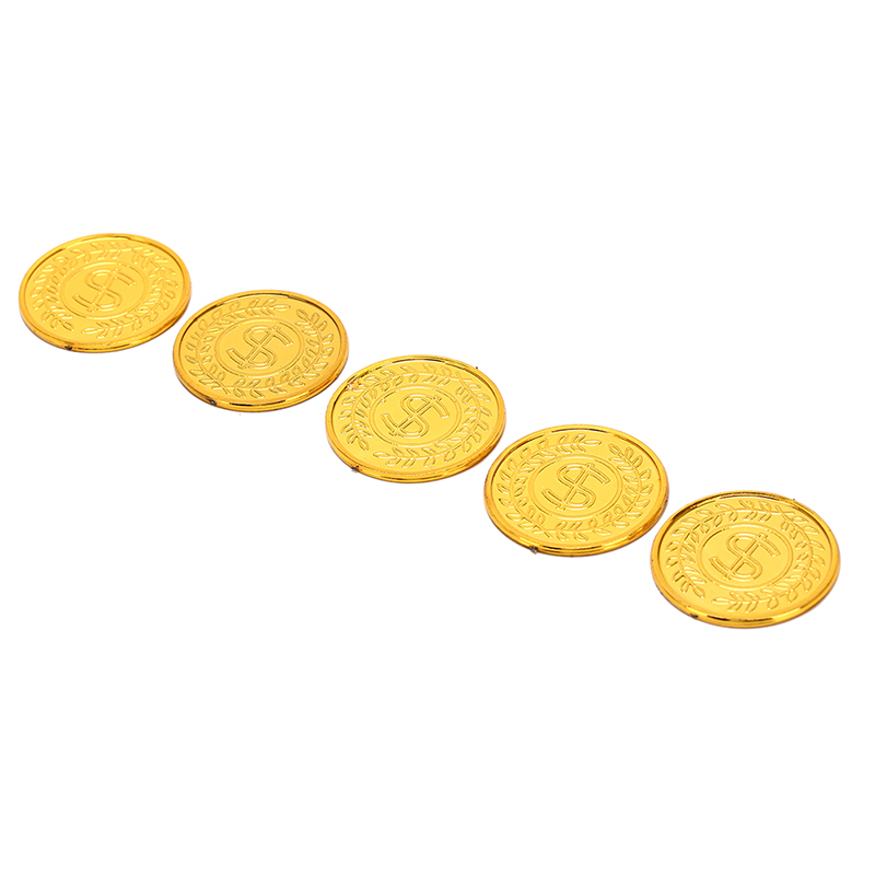 100 Buah 3.5Cm Koin Bajak Laut - Arcade Game Coin ulasan dan harga
