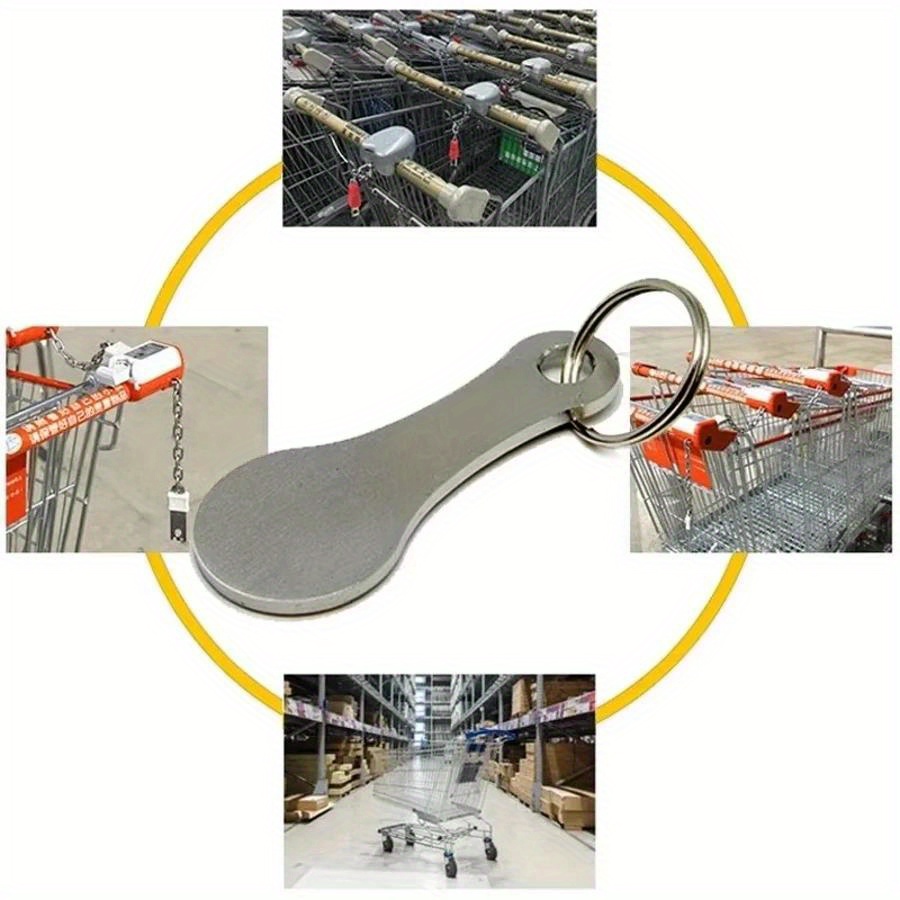 2pcs/5pcs, Kartu Belanja Koin  - Token Coin Mechanism ulasan dan harga