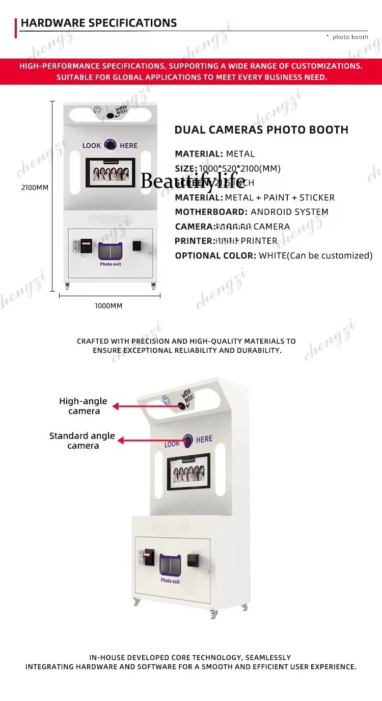 Mesin Photo Booth Profesional  - Photo Booth Machine ulasan dan harga