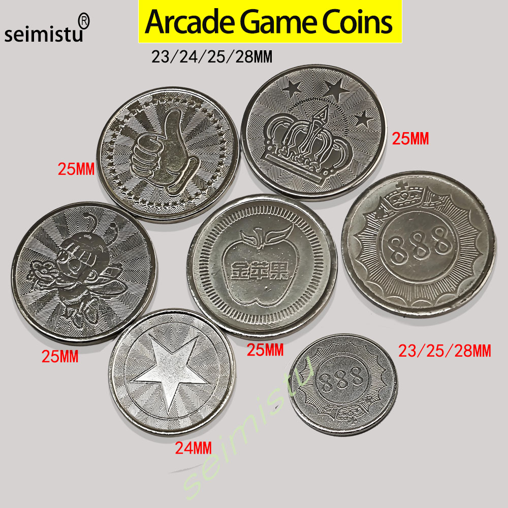 100 Buah Koin Arcade Desain Ma - Arcade Games And Vending ulasan dan harga