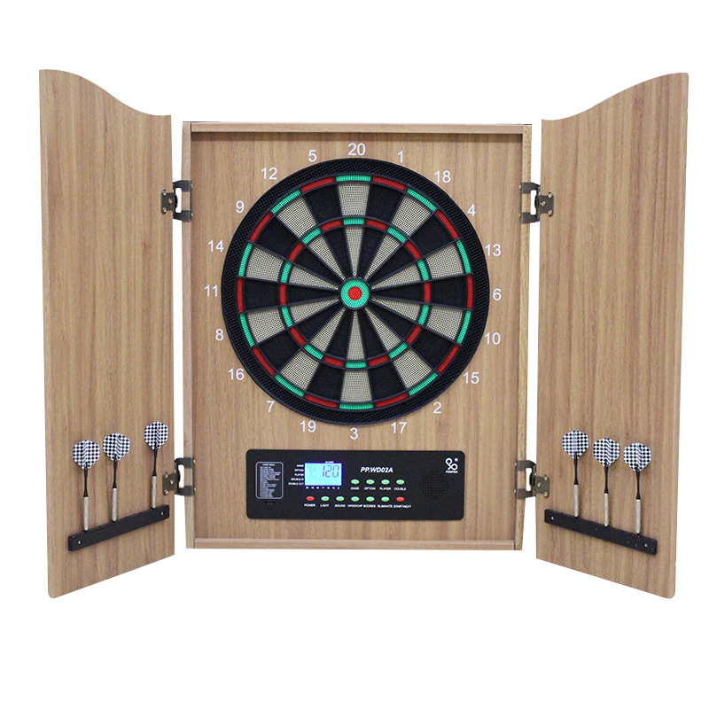 Kabinet papan dart elektronik  - Electronic Dartboard Cabinet ulasan dan harga