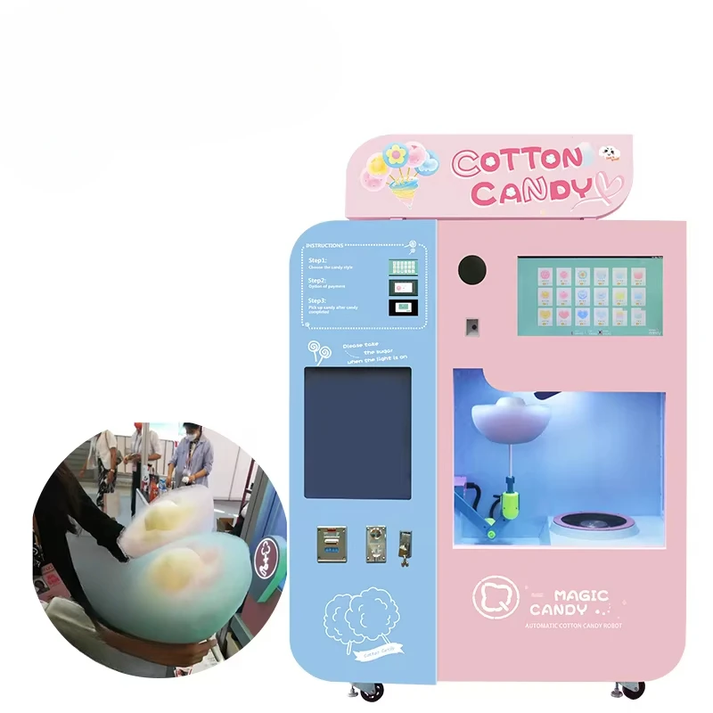 Mesin Penjual Permen Kapas Kus - Candy Floss Machine ulasan dan harga