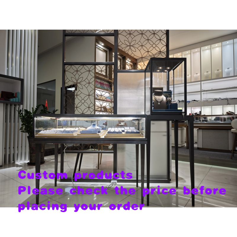 Lemari pajang perhiasan kelas  - Glass Cabinet Display ulasan dan harga