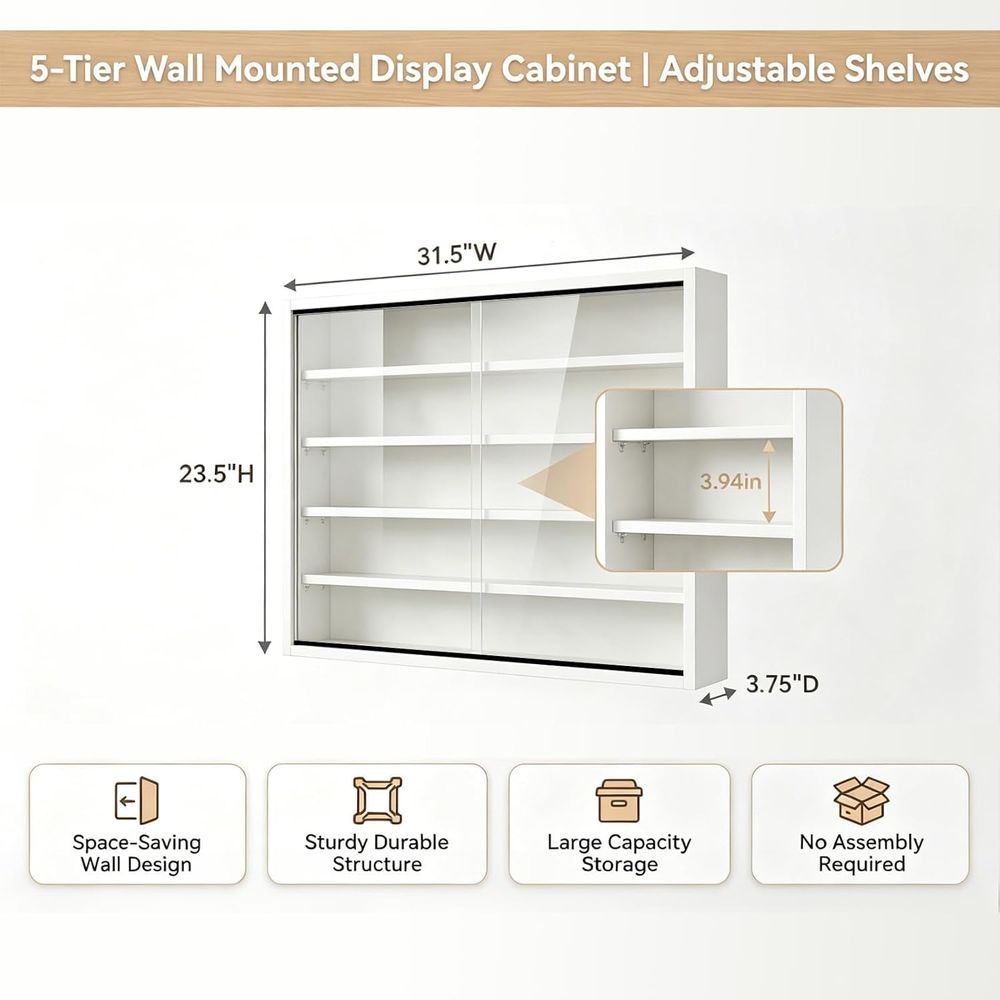 Rak Gelas Minuman 5 Tingkat ya - Glass Cabinet Display ulasan dan harga