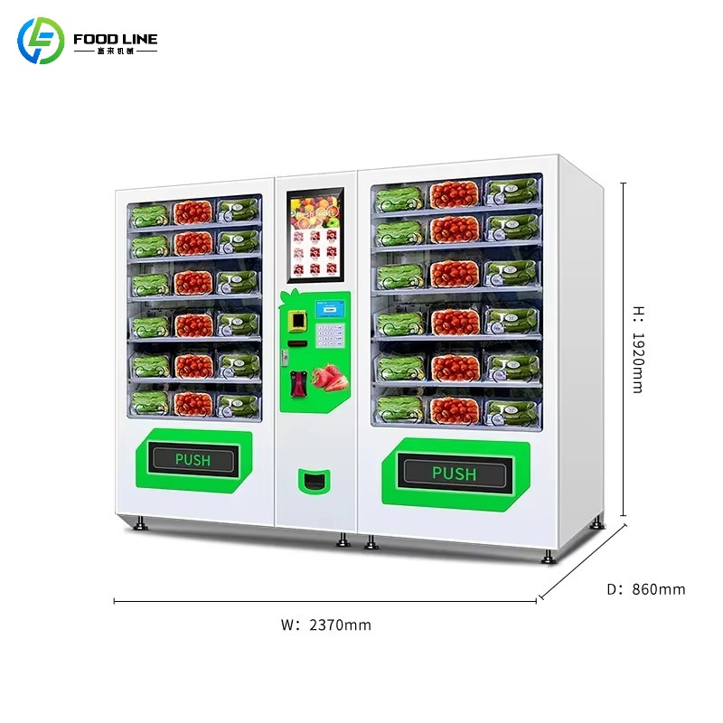 Mesin Penjual Otomatis Makanan - Vending Machine Qr Code ulasan dan harga