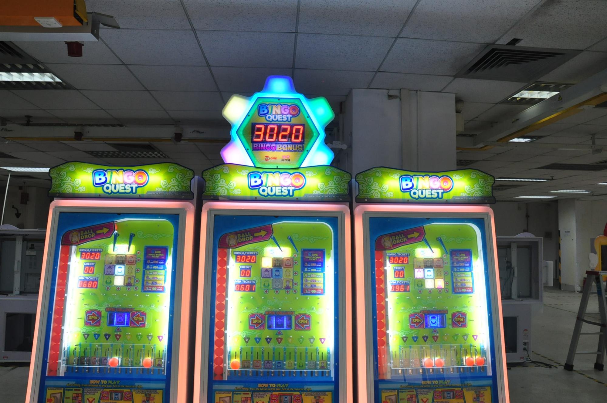 Mesin Permainan Bingo Lotre Ti - Arcade Quest ulasan dan harga
