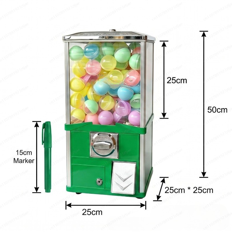 Mesin Gashapon Meja Persegi de - Prize Capsule Toy Machine ulasan dan harga